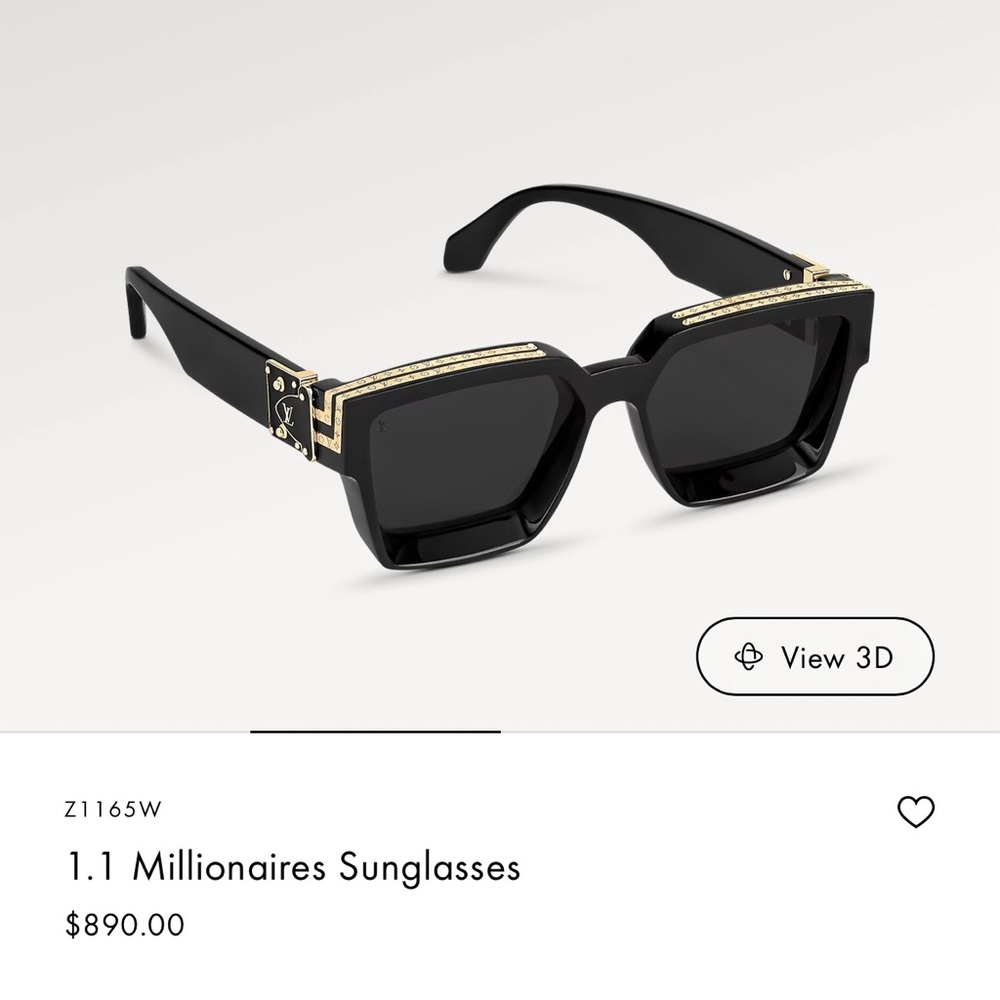 AUTHENTIC Louis Vuitton Millionaire 1.1 Sunglasses